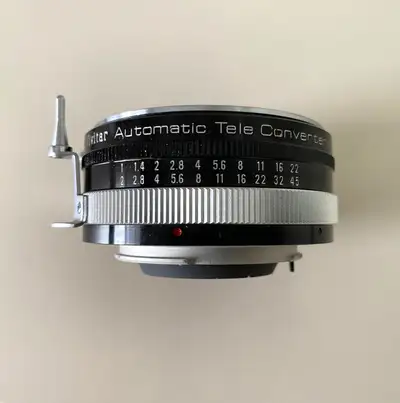 Vivitar 2X Automatic Tele Converter for Nikon F, View more