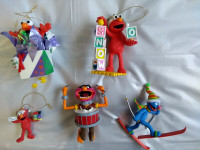 Sesame Street/Muppets ornaments