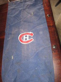 Vintage 1960/70s Style Hockey Bag Montreal Canadians Logo