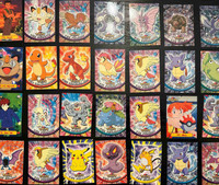 Pokémon Trading Cards (Animation Series, Topps) Lot of 88