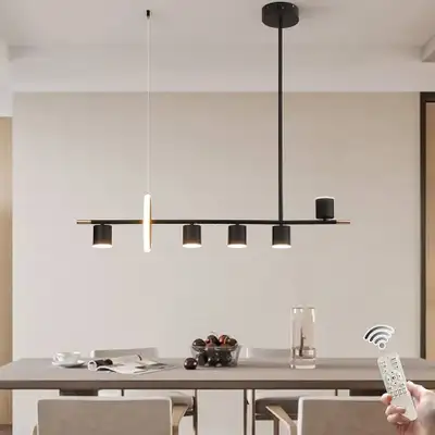 Siittoo chandelier  New Open box. Siittoo Modern Black Pendant L, View more