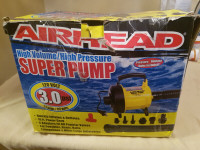 AIRHEAD SUPER AIR PUMP. BRAND NEW IN THE BOX