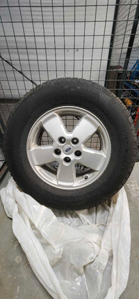 Ford Alloy Rims with Like New Summer Tires
