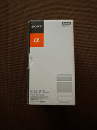 Sony 55-210mm f4.5-6.3 E-mount (APS-C)
