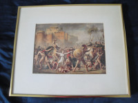Reproduction de tableau : ''Les Sabines'' de Jacques-Louis David