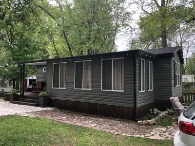 Grand Bend Park Model Trailer – Sleeps 8 – Turn-Key, View more