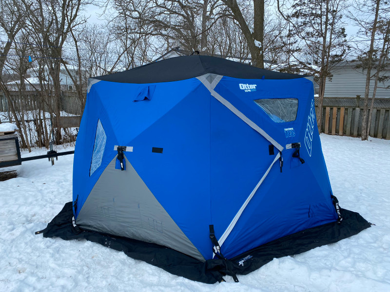 Otter XTH Pro Resort ice fishing shelter Fishing, Camping & Outdoors