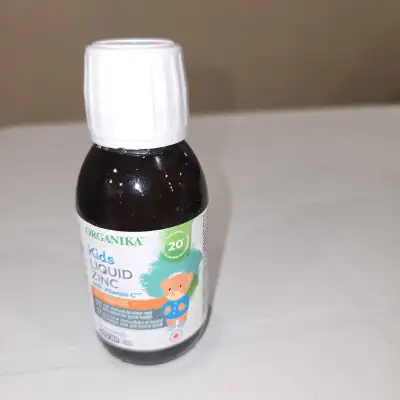 I'm offering Organika Kids Liquid Zinc with Vitamin C, a supplement designed to support immune funct...