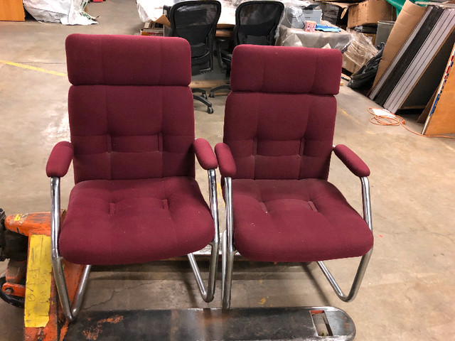 Reception chairs for $69 ea. excellent condition. in Other Business & Industrial in City of Toronto