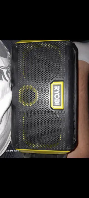 Ryobi bluetooth speaker, asking $60. Best way to get a hold of me is text. 2265806505