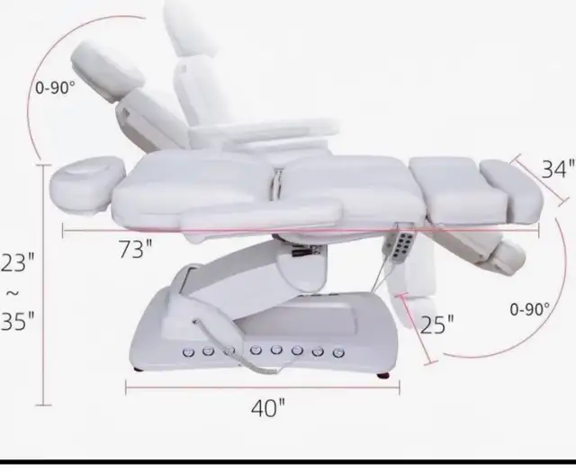 Professional 4-Motor Electric Aesthetic Treatment Beds