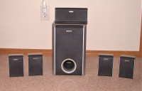 Sony 5.1 Speakers and Subwoofer (no receiver)