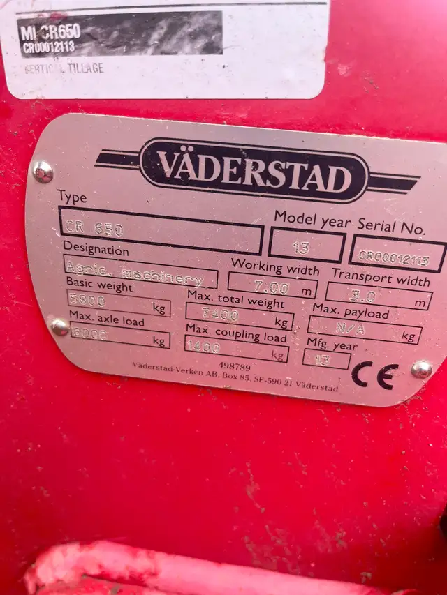 Vaderstad Highspeed Disc in Farming Equipment in Chatham-Kent - Image 7