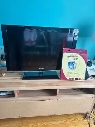 TV and Tv wall mount!, View more