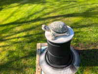 Garden Turtle Cement Ornament