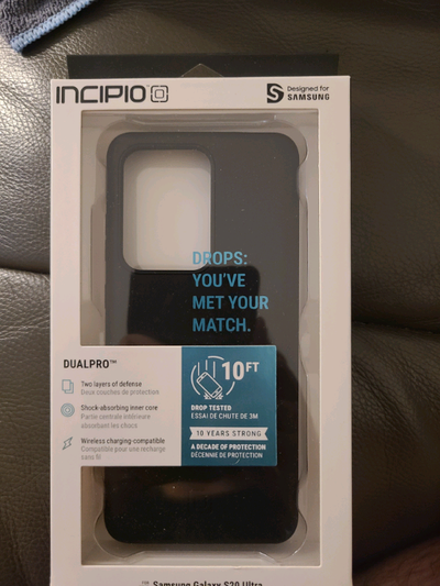Samsung S20 Ultra Incipio DualPro Protective Case Midnight Blue, View more