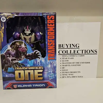 Alpha Tron Transformers One figure , View more