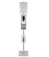 Automatic Hand Soap Dispenser 1000mL Sanitizer Floor Stand K6828