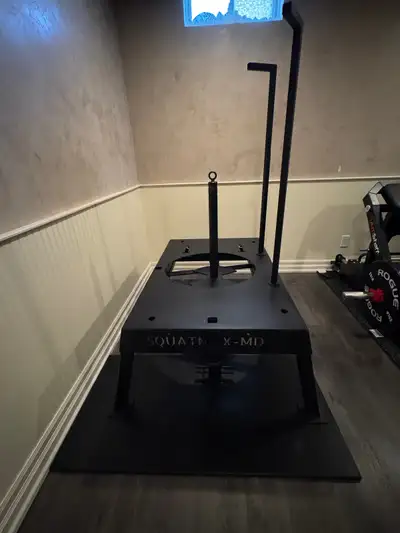 Squatmax Base model + hip thrust pin and hip thrust footplate, View more