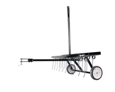 Agri Fab Tow Dethatcher for Lawn Tractors with Wheels, 40-in, Voir plus