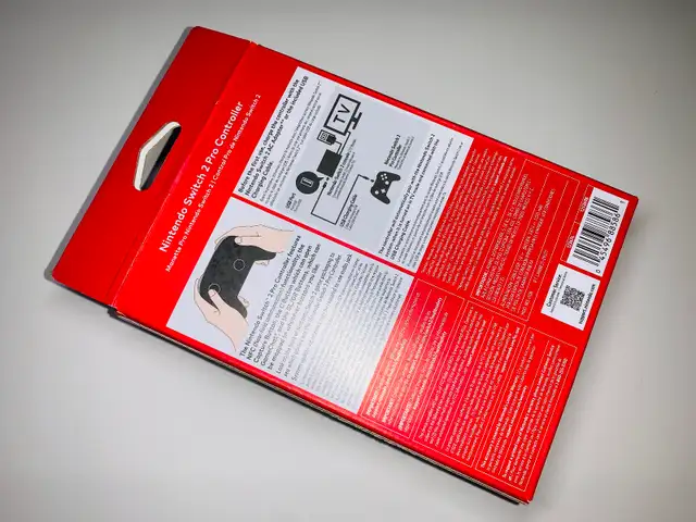 NINTENDO SWITCH 2-PRO CONTROLLER (EMPTY BOX) (C011) in Nintendo Switch in City of Montréal - Image 6