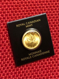 2023 Canada 1 gram MapleGram 50c Coins in Certified Card