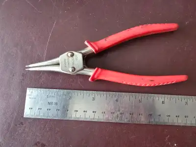 Vintage Chrome Vanadium circlip pliers. Made in Germany, View more