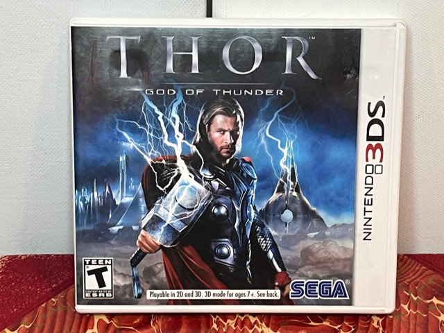 Thor God of Thunder Nintendo 3DS Game in Nintendo DS in Winnipeg - Image 2