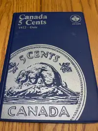 Canada 5 cents collection 