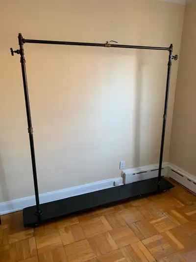 Moving sale: Industrial Clothing Rack, View more