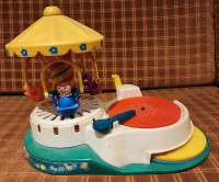 Fisher Price Vintage Merry Go Round Record Player