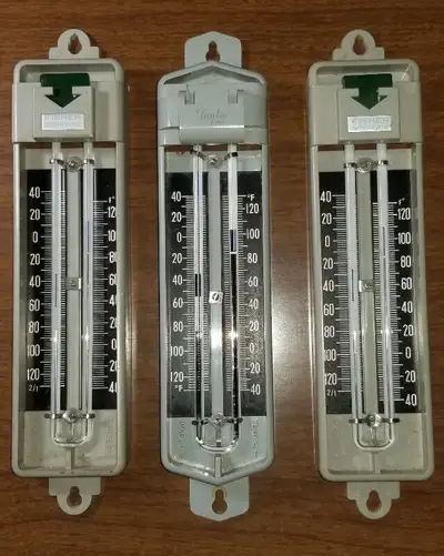 Vintage Thermometer Maximum Minimum, View more