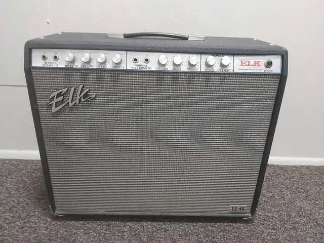 Elk ES-40 2x10 Tube Amplifier - 60s Point-to-Point Japan in Amps & Pedals in Kingston - Image 3