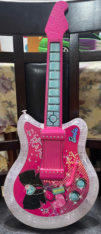 Barbie Rock star guitar