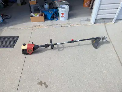 Craftsman, does run needs gas line and filters i think was the problem