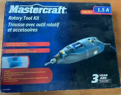 Mastercraft Rotary Tool Kit - NEW IN BOX, View more