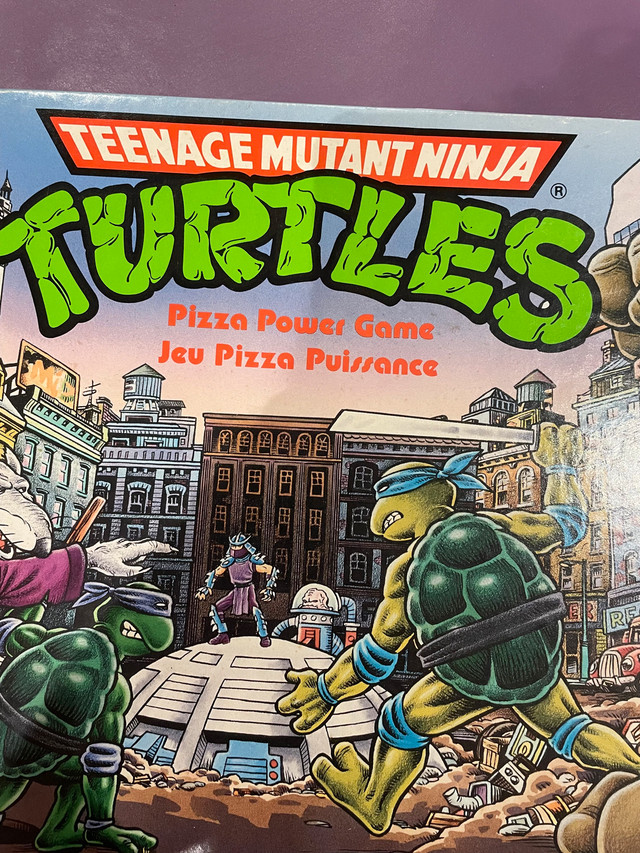 Teenage Mutant Ninja Turtles Pizza Power Game $40 OBO in Toys & Games in Markham / York Region