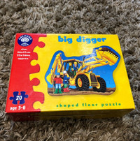 Big Digger Shaped Floor Puzzle 20 pieces