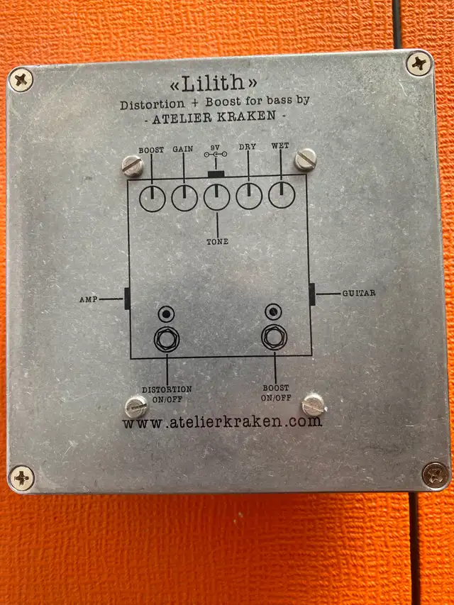 Atelier Kraken Lilith Bass Distortion and Boost in Amps & Pedals in Ottawa - Image 3