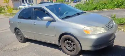 2003 Corolla LE Model Lady drivin clean Car good on Gas Original 270k Maintained well No Rust as u c...