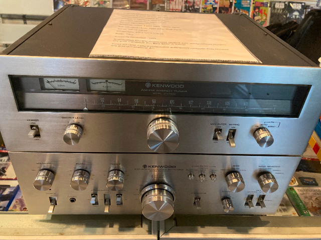 KENWOOD KA7300 / KT7300 Ampli + Tuner Restauré 65wpc 1977 dans Chaînes stéréo  à Sherbrooke