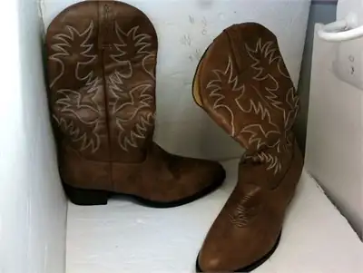 Womens western cowboy Boots SZ 42 Brown, View more