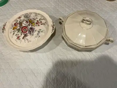Antique Vegetable Serving Bowls, View more