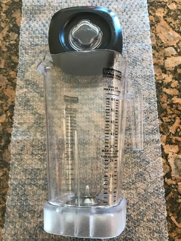 CAC95 - 64-oz. BPA-Free Copolyester Container for Waring blender in Processors, Blenders & Juicers in Markham / York Region - Image 4