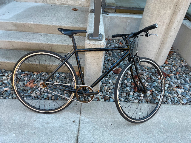 MEC Messenger/Courier Single Speed Bike.  Black.  Small in Frames & Parts in Vancouver