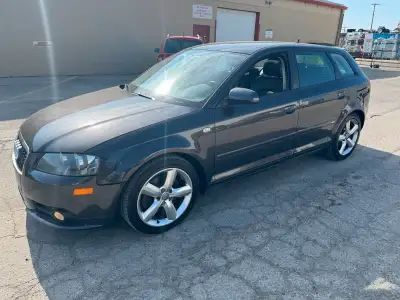 2008 Audi A3 S-Line Sport Back Front Trek 223,000km Clean title Safetied Power locks Power windows P...