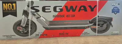 BNIB Segway E3 Scooter (newest version) no tax, View more