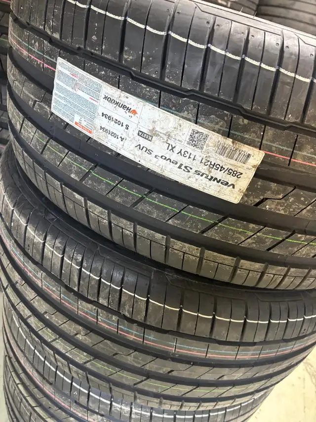 NEW 285/45/R21 Hankook Ventus–BMW X7/Q8/Q7/Range Rover/GL/GLS/GL in Tires & Rims in Oakville / Halton Region - Image 4