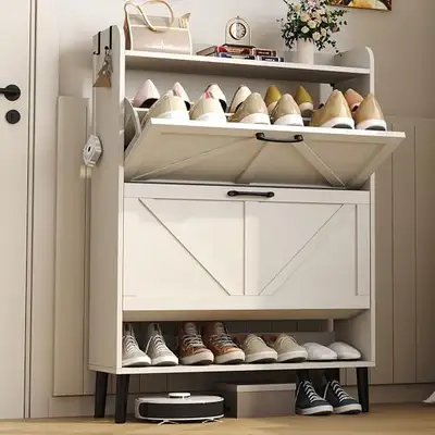 HOMEFORT Shoe Storage Cabinet For Entryway, Slim Shoe Organizer, View more