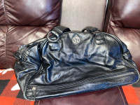 Leather lululemon duffel bag 